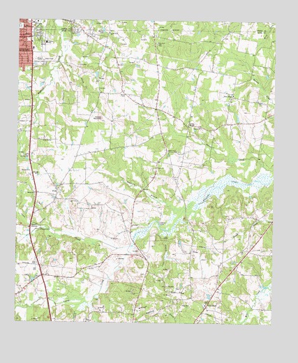 Kilgore SE, TX USGS Topographic Map