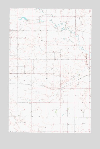 Killenbeck Reservoir, MT USGS Topographic Map