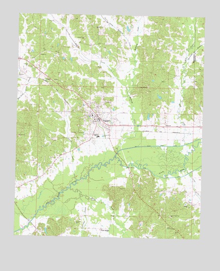 Kilmichael, MS USGS Topographic Map