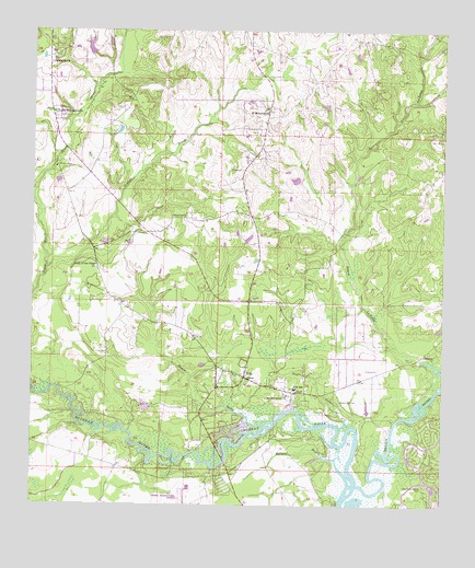 Kiln, MS USGS Topographic Map