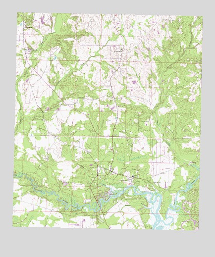 Kiln, MS USGS Topographic Map