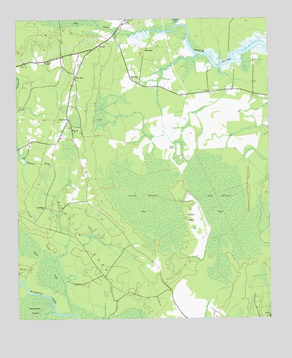 Kilsock Island, SC USGS Topographic Map