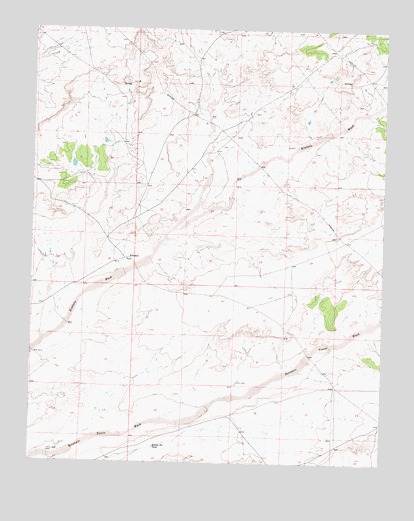 Kimbeto, NM USGS Topographic Map