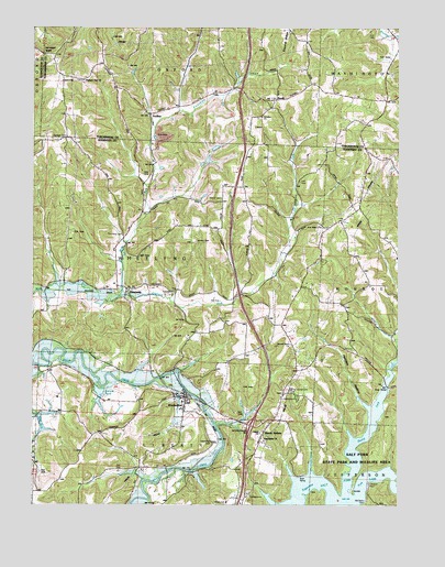 Kimbolton, OH USGS Topographic Map