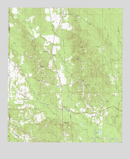 Kimbrough, AL USGS Topographic Map
