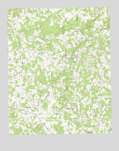 Kimesville, NC USGS Topographic Map