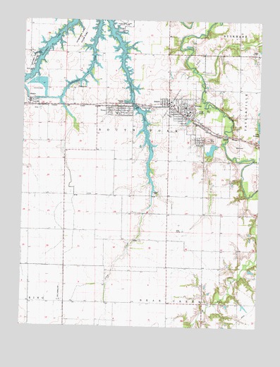 Kincaid, IL USGS Topographic Map