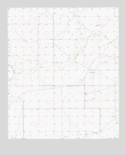 Kincaid Ranch, NM USGS Topographic Map