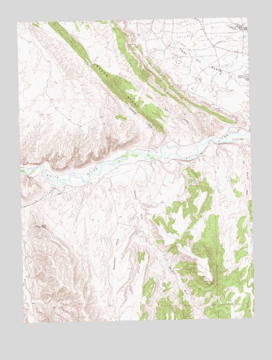 Banty Point, CO USGS Topographic Map