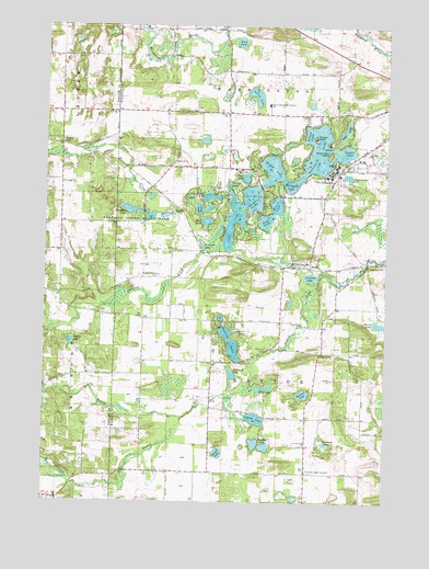 King, WI USGS Topographic Map