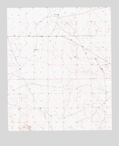 King Camp, NM USGS Topographic Map