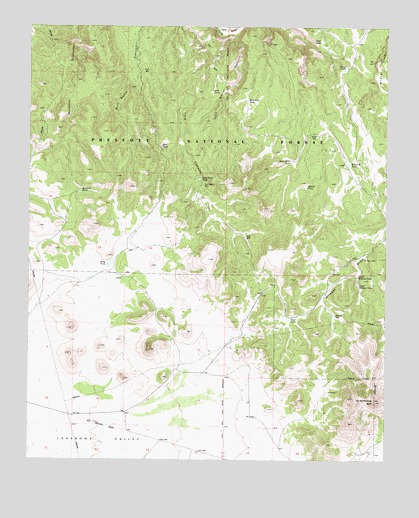 King Canyon, AZ USGS Topographic Map