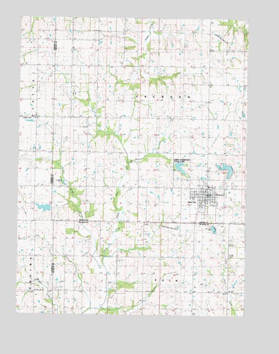King City, MO USGS Topographic Map