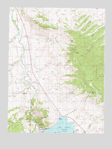 King Creek, CO USGS Topographic Map
