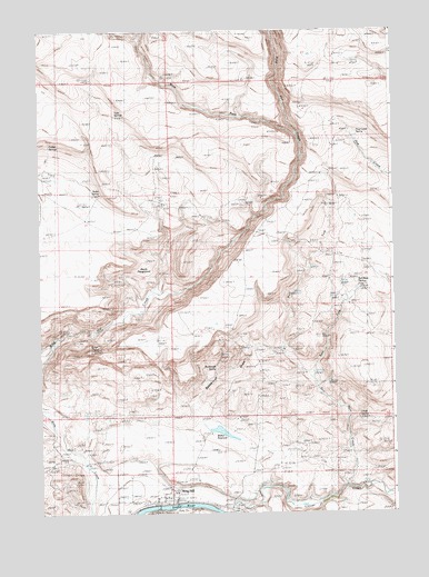 King Hill, ID USGS Topographic Map
