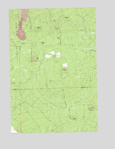 King Mountain, WA USGS Topographic Map