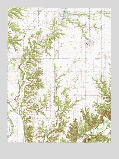 Kingman, IN USGS Topographic Map