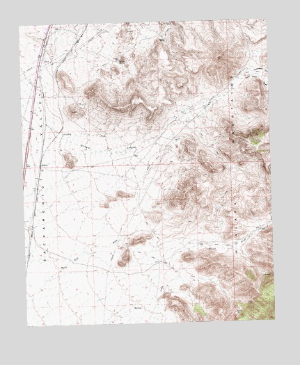 Kingman SE, AZ USGS Topographic Map