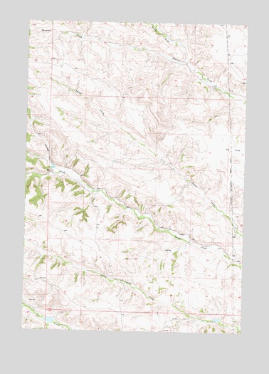 Bar V Ranch, MT USGS Topographic Map