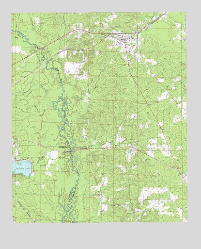 Kingsland, AR USGS Topographic Map