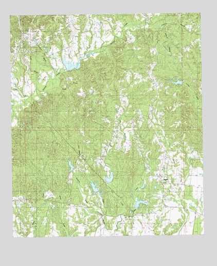 Kingston, MS USGS Topographic Map