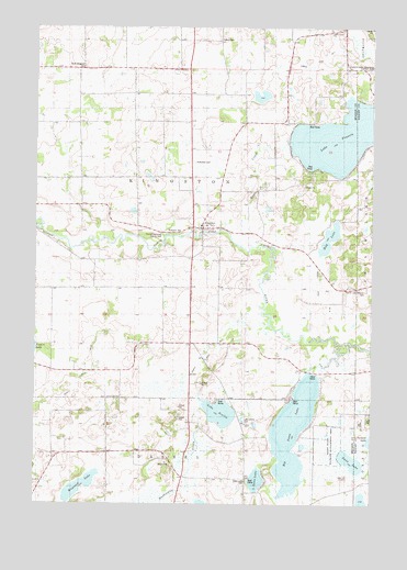 Kingston, MN USGS Topographic Map