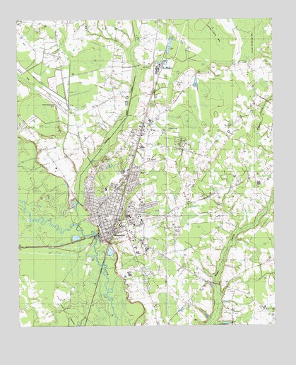 Kingstree, SC USGS Topographic Map