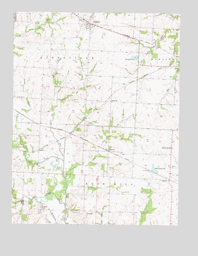 Kingsville, MO USGS Topographic Map