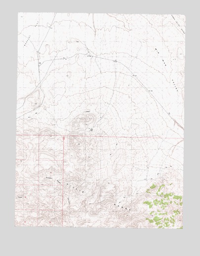 Kinkaid NW, NV USGS Topographic Map