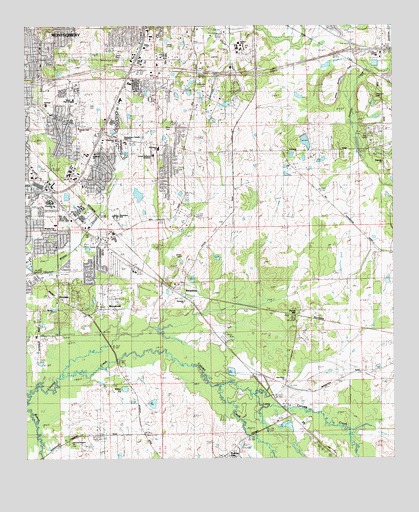 Barachias, AL USGS Topographic Map