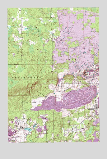 Kinney, MN USGS Topographic Map