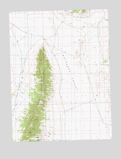 Kinsley Mountains, NV USGS Topographic Map