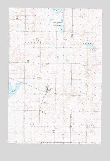 Kintyre, ND USGS Topographic Map