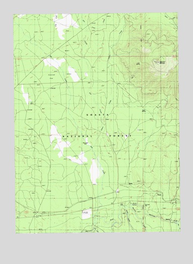 Kinyon, CA USGS Topographic Map