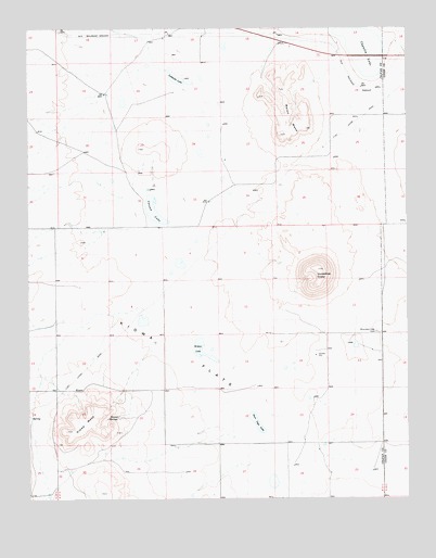 Kiowa, NM USGS Topographic Map