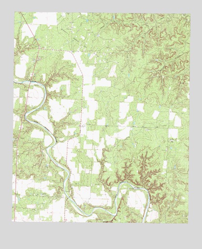Kiowa Peak SW, TX USGS Topographic Map