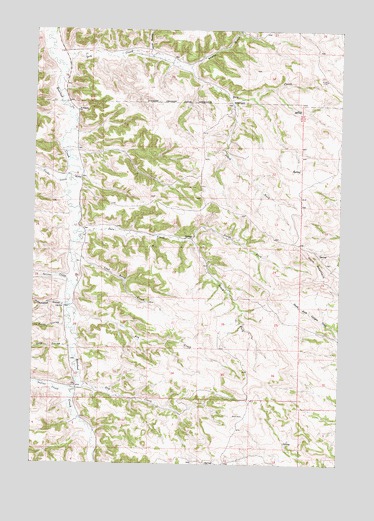 Kirby, MT USGS Topographic Map