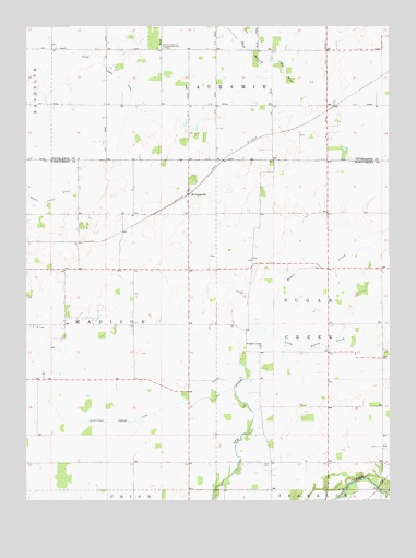Kirkpatrick, IN USGS Topographic Map