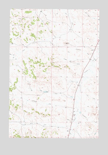 Kirkpatrick Hill, MT USGS Topographic Map