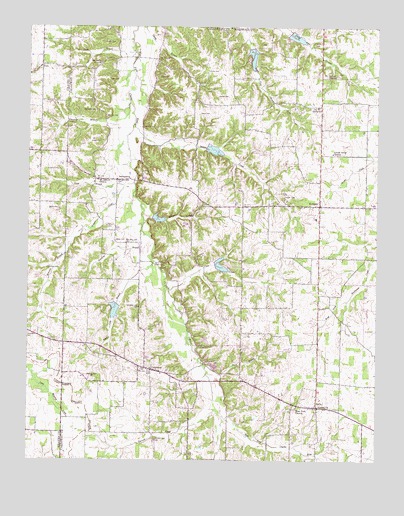 Kirksey, KY USGS Topographic Map