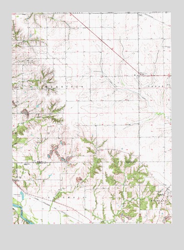 Kirkville, IA USGS Topographic Map