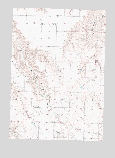Kirley, SD USGS Topographic Map