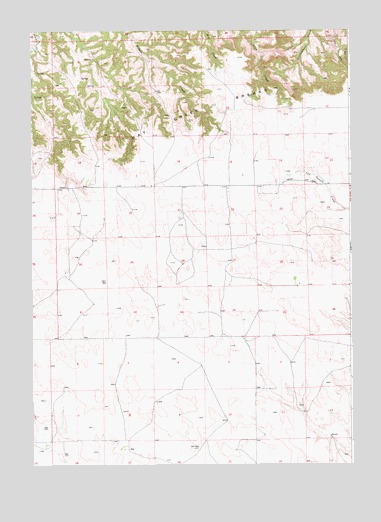 Kirtley SW, WY USGS Topographic Map