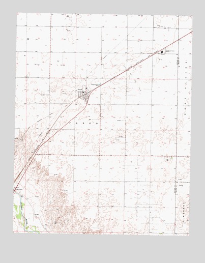 Kismet, KS USGS Topographic Map