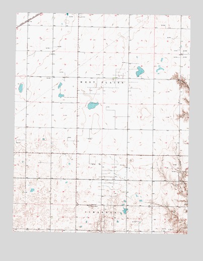 Kismet NE, KS USGS Topographic Map