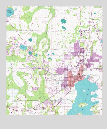 Kissimmee, FL USGS Topographic Map