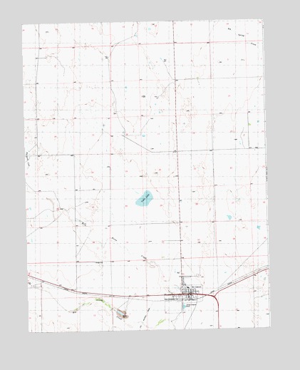 Kit Carson, CO USGS Topographic Map