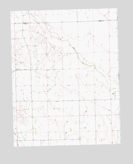 North of Chivington, CO USGS Topographic Map