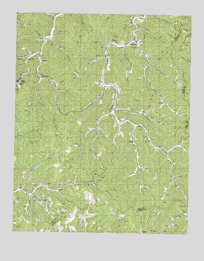 Kite, KY USGS Topographic Map