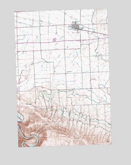 Kittitas, WA USGS Topographic Map